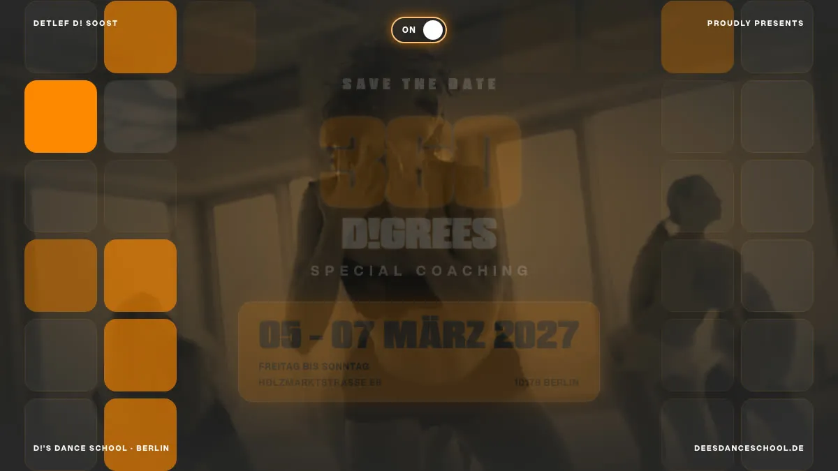 Save the Date: 360D!GREES Special Coaching vom 5. bis 7. März 2027